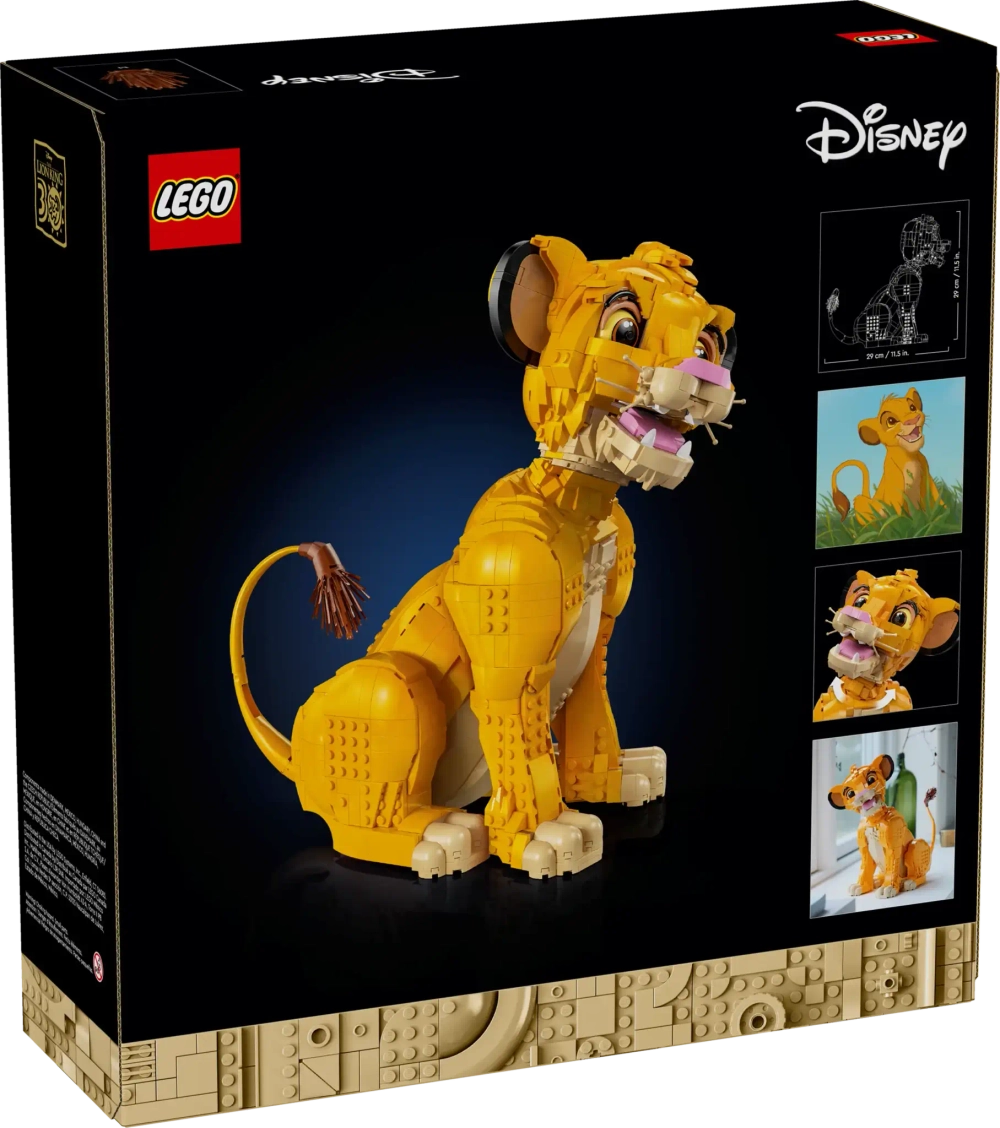 Конструктор LEGO Disney 43247 Король Лев: молодой Симба