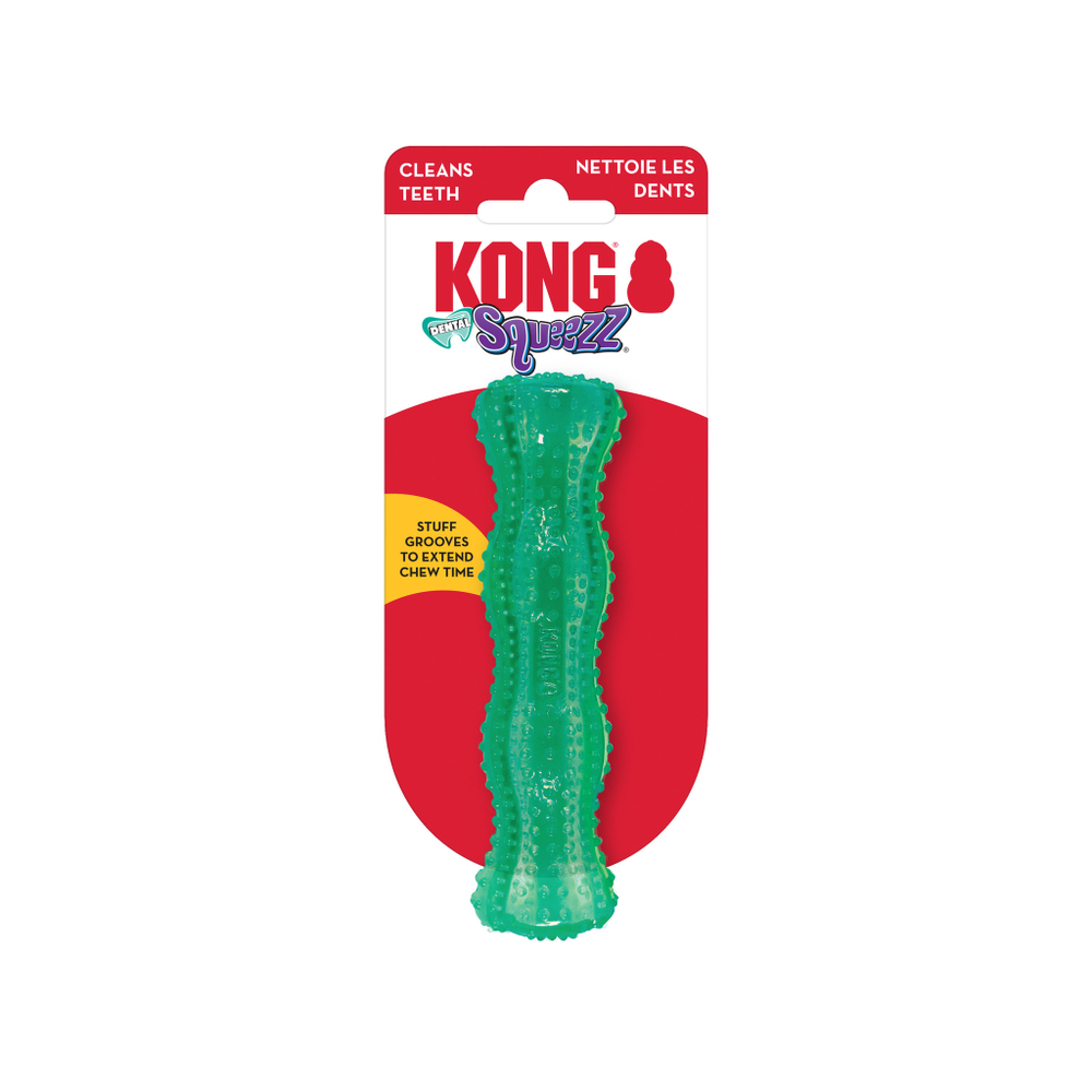 KONG Squeezz Dental Stick M Игрушка для собак