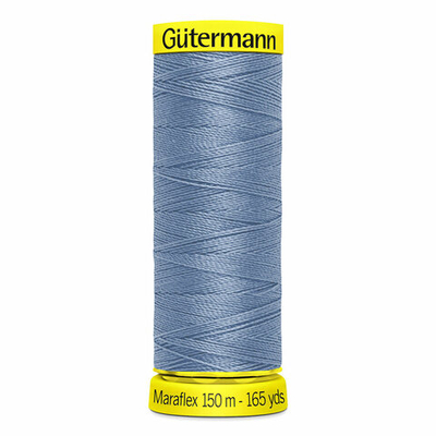 Нитки для трикотажа Gutermann Maraflex 120 (150 метров), 5 кат. | 143 серо-голубой