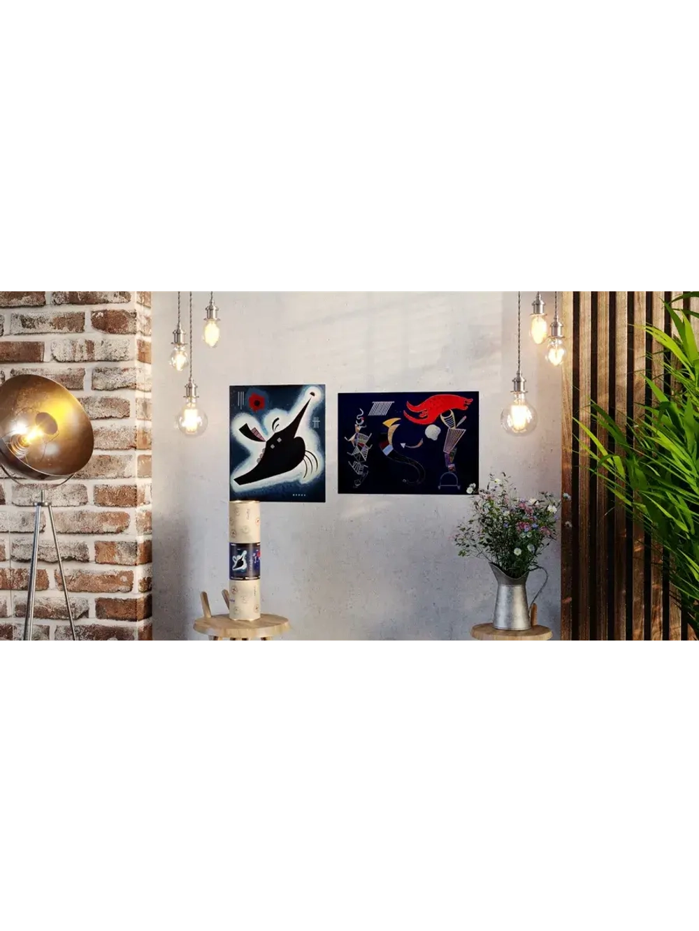 Картины-наклейки на стену для декора интерьерные №175