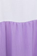 Платье Пение птиц (бело-сиреневое) П15719-4М LT Collection