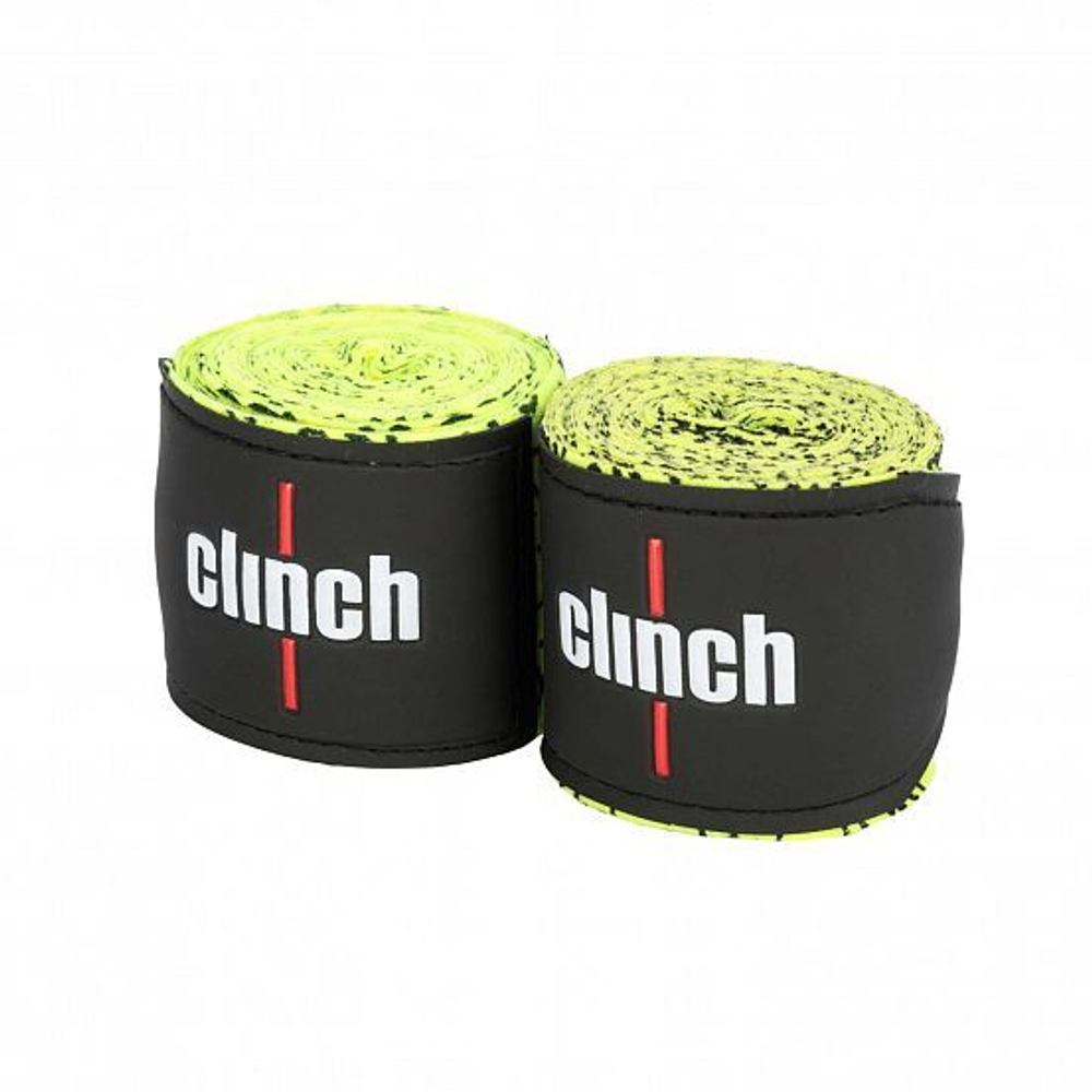 Бинты эластичные Clinch Boxing Crepe Bandage Tech Fix ярко-зеленые C140