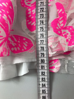 Платье AScool белое "с яркими бабочками" 42 размер, новое