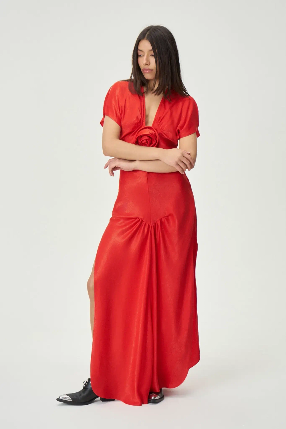 Платье Во имя Розы красное