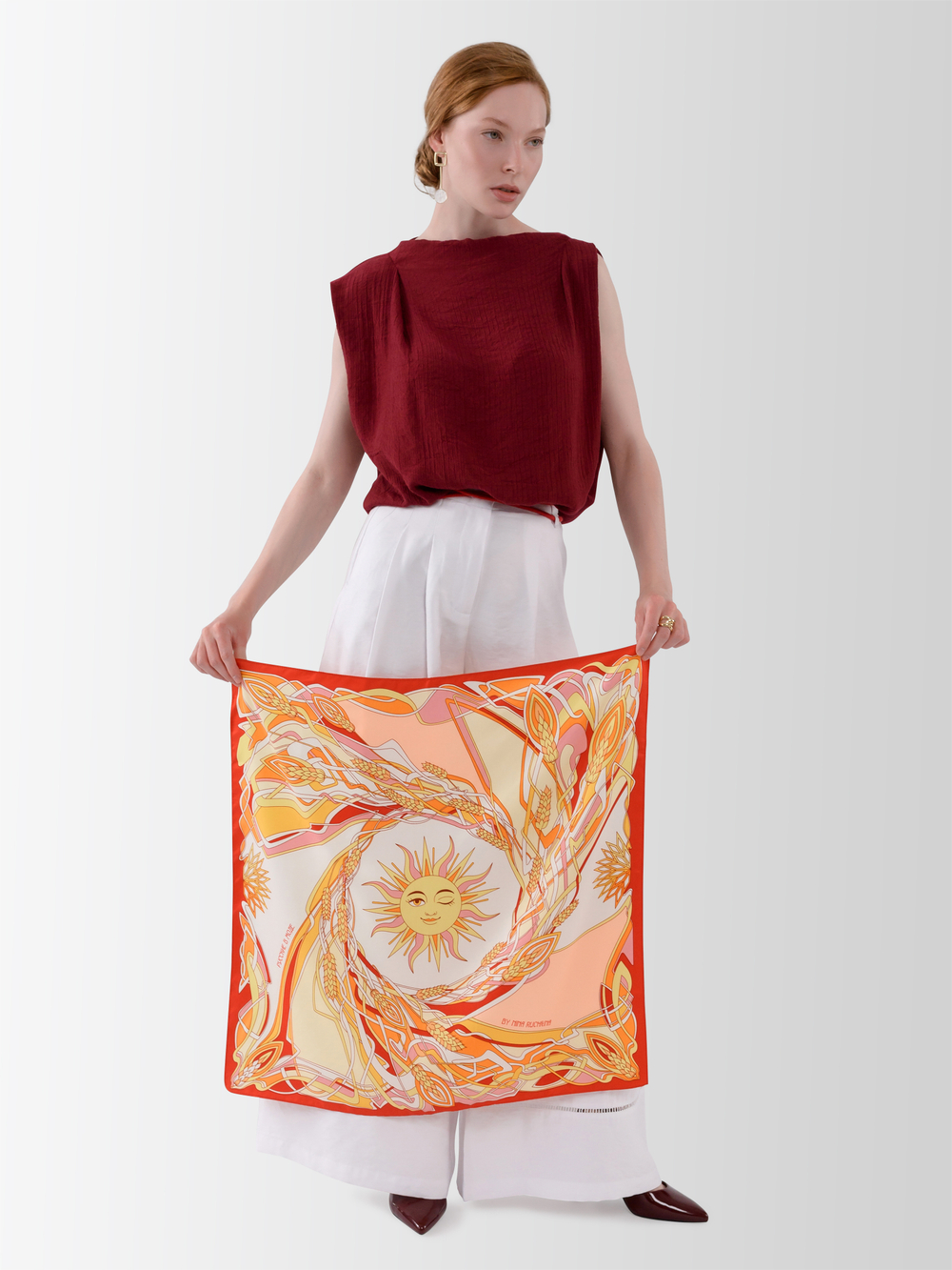 Платок «Золотые дары»