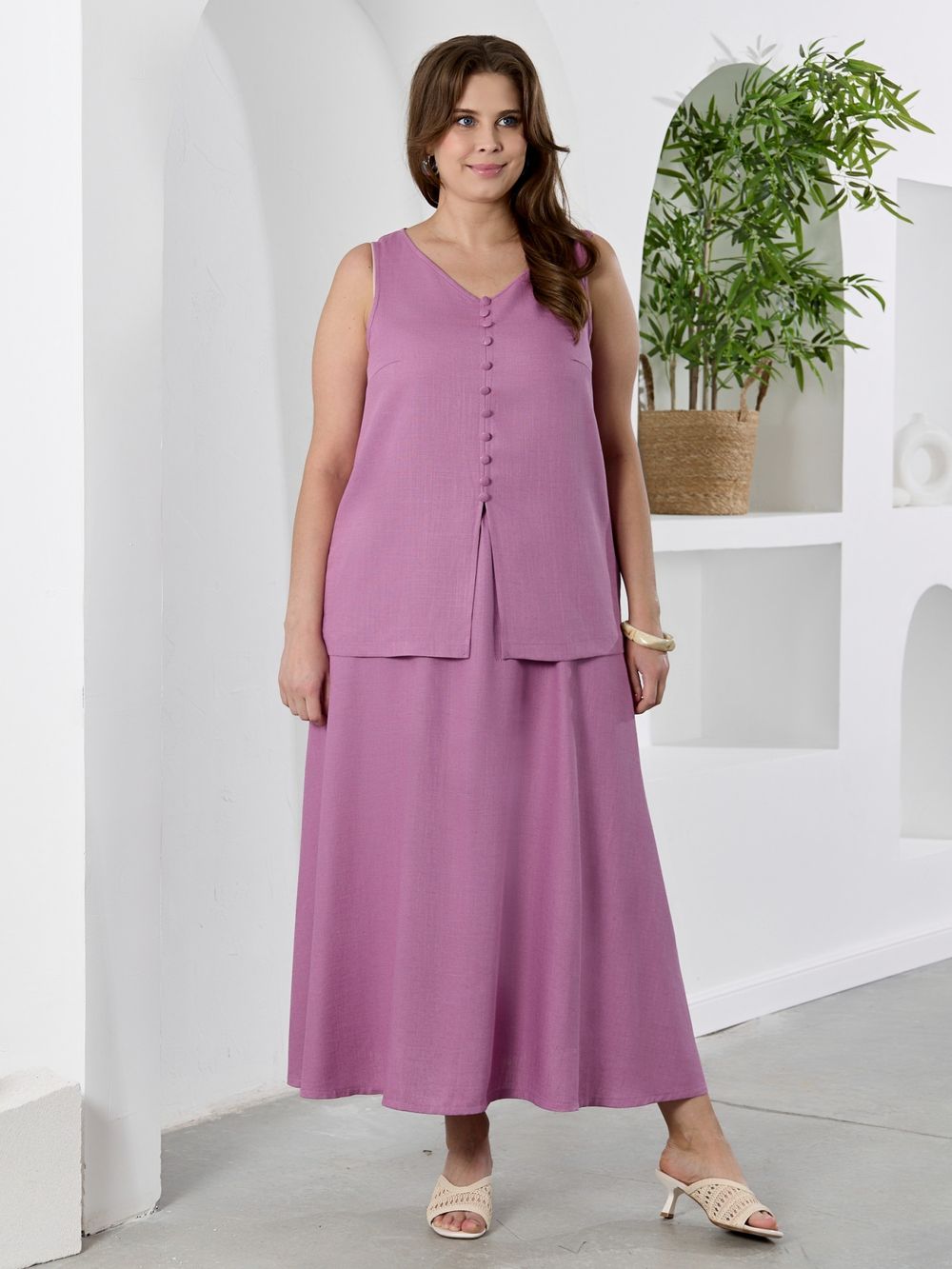 Юбка Камео-5 Виотекс ЛИЛОВЫЙ