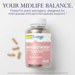 Solaray, PhytoEstrogen™ с диким ямсом, воронцом кистевидным и дудником китайским, 240 капсул VegCap