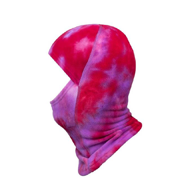 Подшлемник UNCLE YETI SHIBORI флис raspberry-lilac