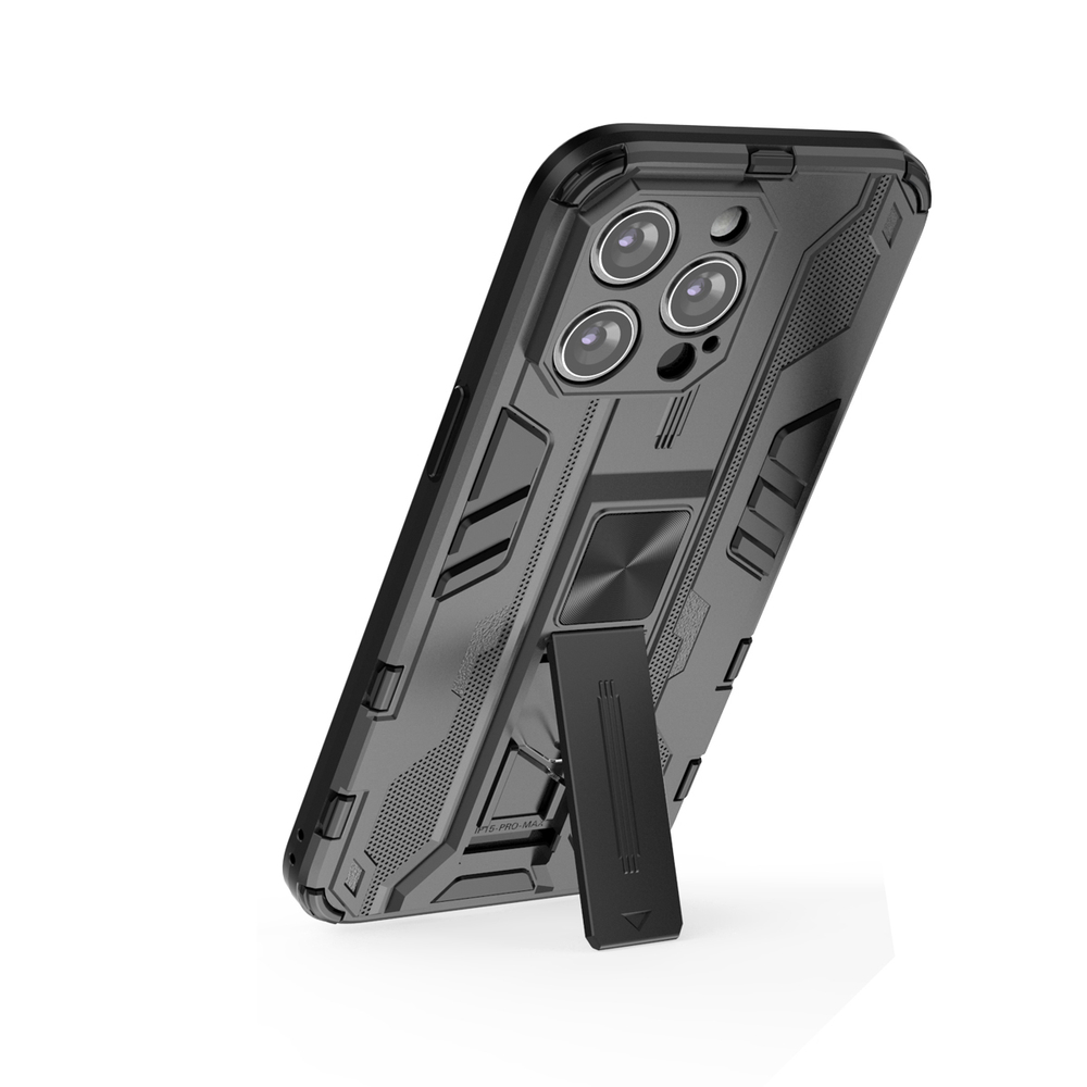 Противоударный чехол с подставкой Transformer для iPhone 15 Pro Max