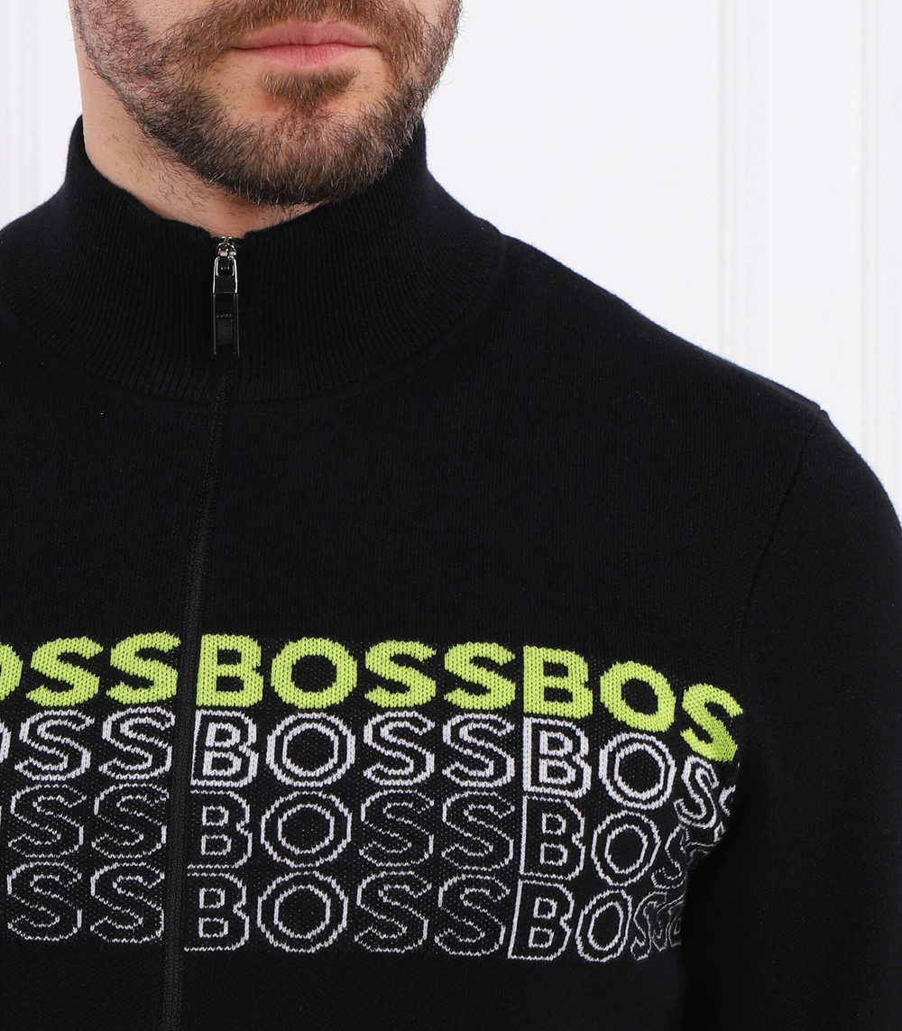 Свитер Zightek BOSS GREEN - черный(50486533)