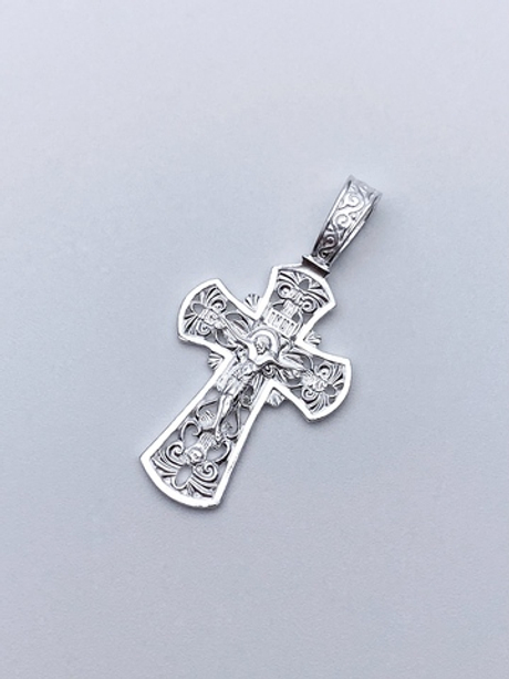 Крест из серебра
