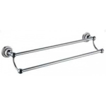 "BOGEMA" Полотенцедержатель трубчатый 2-ой (60 см.) FX-78502 (к/к 10)