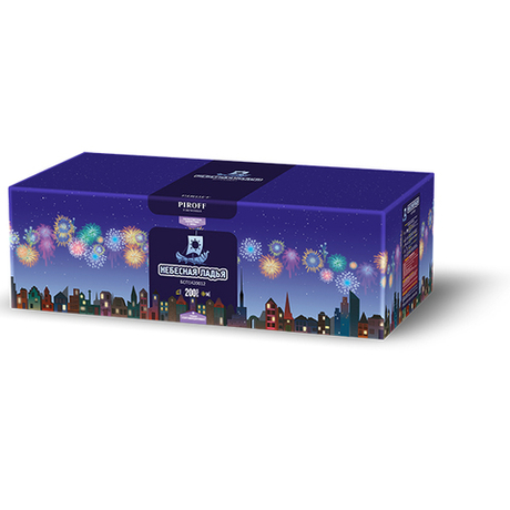 Батарея салютов PIROFF "НЕБЕСНАЯ ЛАДЬЯ"