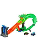 Автотрек Хот Вилс Монстр Трак Dragon Destruction JFR06