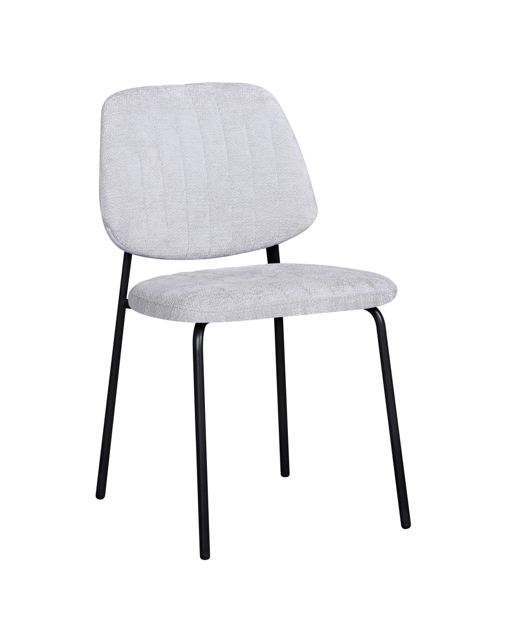 Стул обеденный Patrys светло-серый шенилл