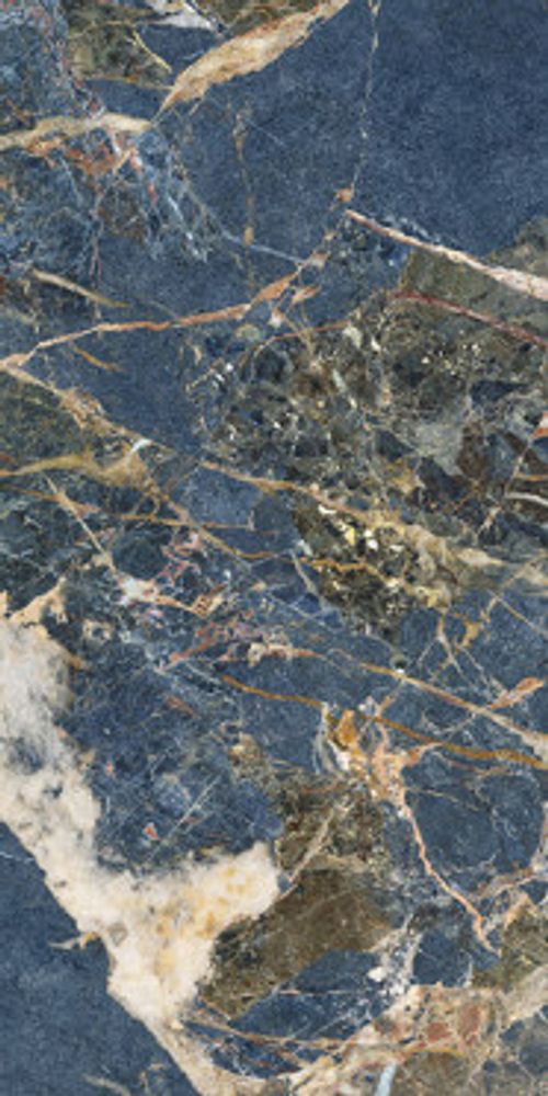 Керамогранит Icaro Blue Marble Pol Rect