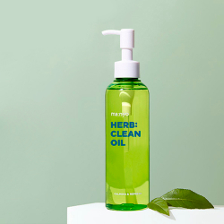 Manyo Масло гидрофильное с экстрактами трав - Herb green cleansing oil, 200мл