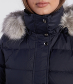 пуховая куртка tyra Tommy Hilfiger - темно-синий(WW0WW37486)