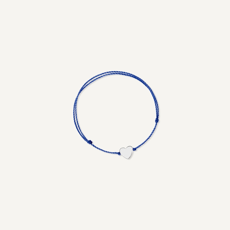 Браслет Сплетенный – Темно-синий