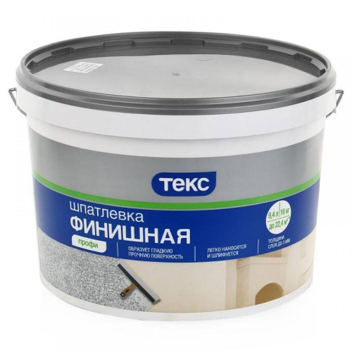 Шпатлевка Профи финишная 16кг Текс