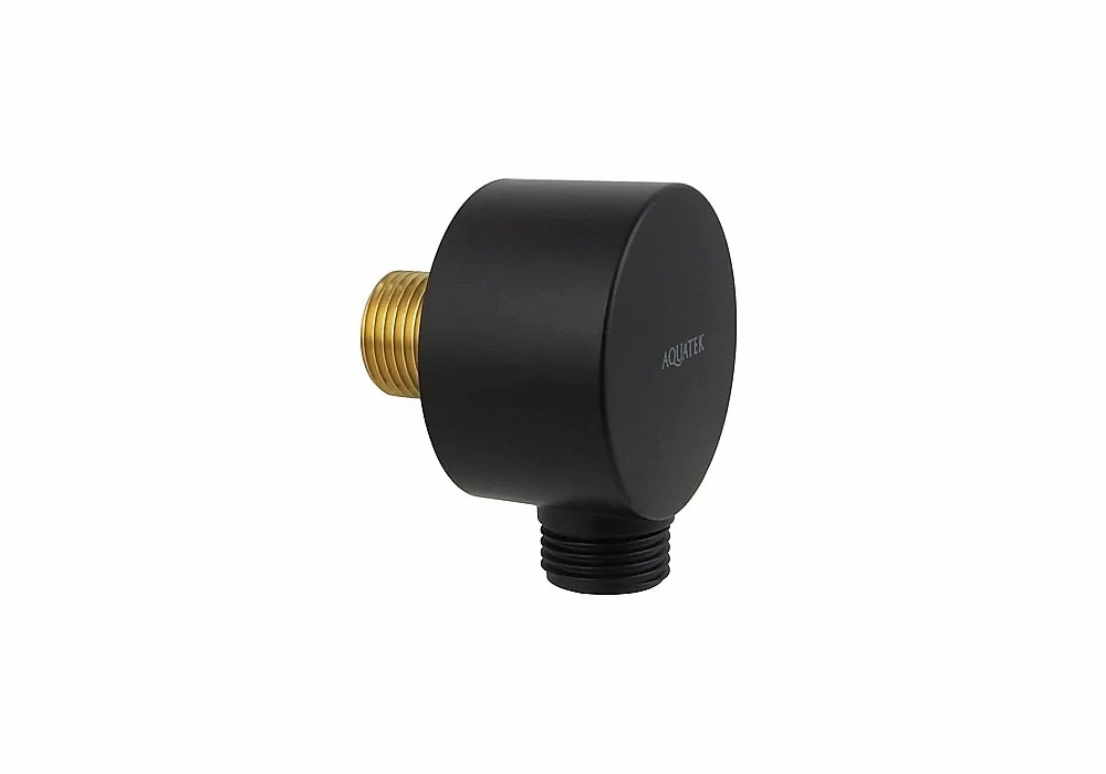 Душевая система Aquatek Вега AQ1075MB черная матовая