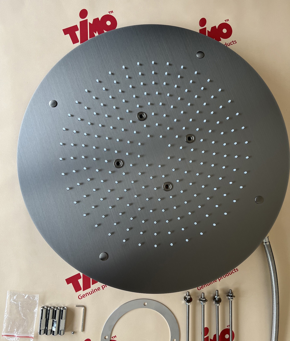 Душевая система встроенная с термостатом Saona SX-2370/18SM Черное золото