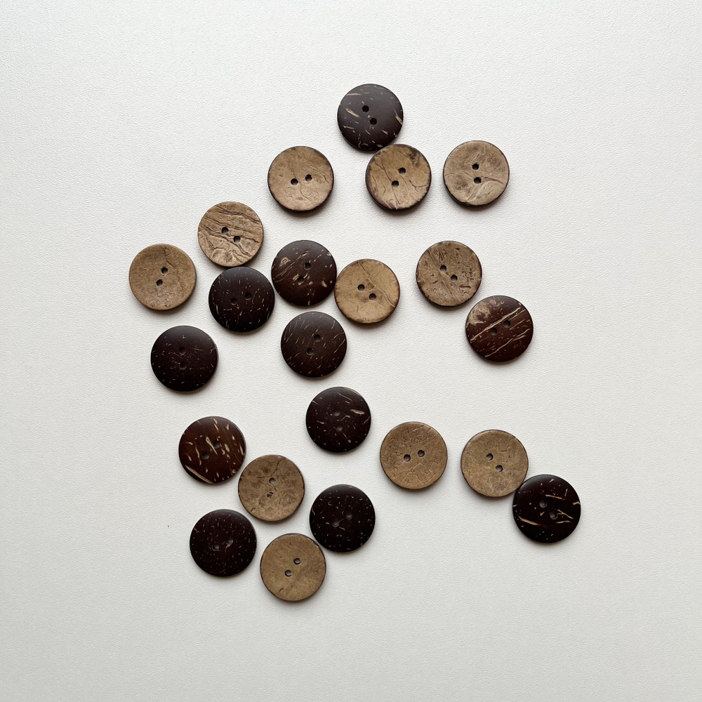Пуговицы Кокосовые 23мм