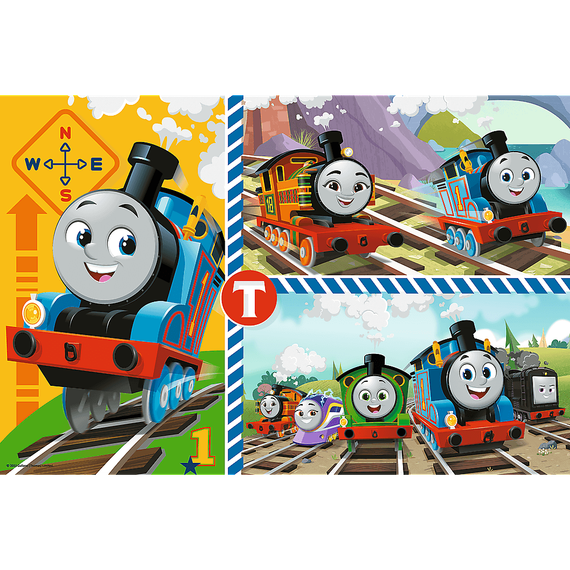 Puzzle &quot;15 GIANT&quot; - Tom&#39;s games / Thomas and Friends