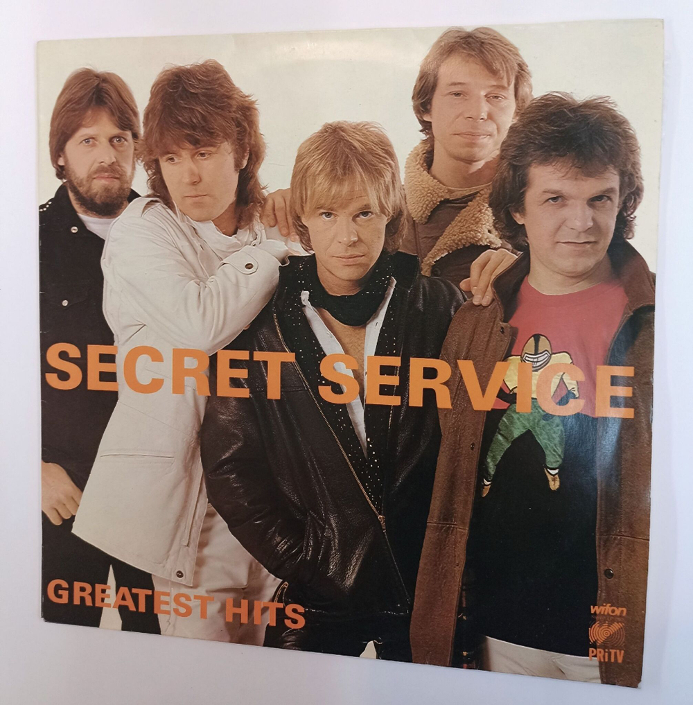 Винтажная виниловая пластинка LP Secret Service Greatest Hits (Польша 1987)