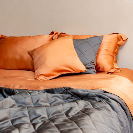 Покрывало на кровать КИЯ (арт. BL02-36-10) - серое