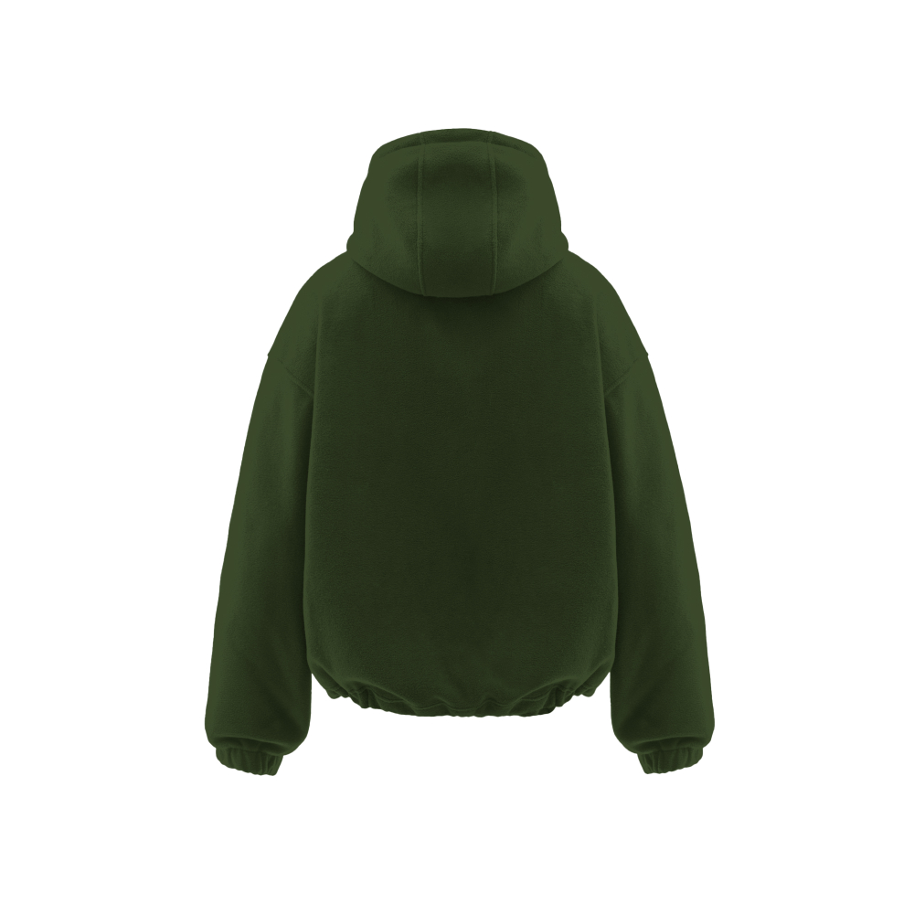 Худи Called a Garment Voyageur St Zip "Forest Green"