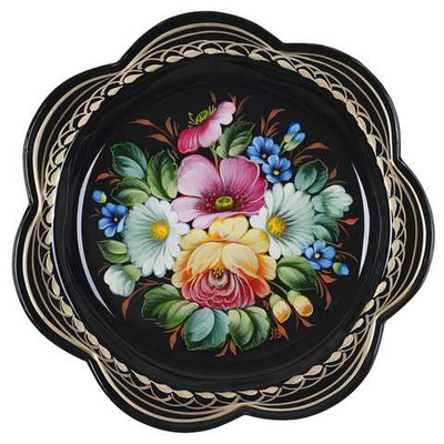 Zhostovo metal tray A1D070425304