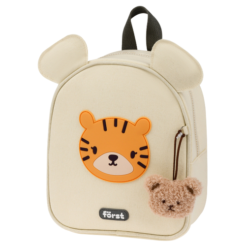 Рюкзак Först F-Kids "Little tiger" 25*21*10см, 1 отделение, уплотненная спинка И