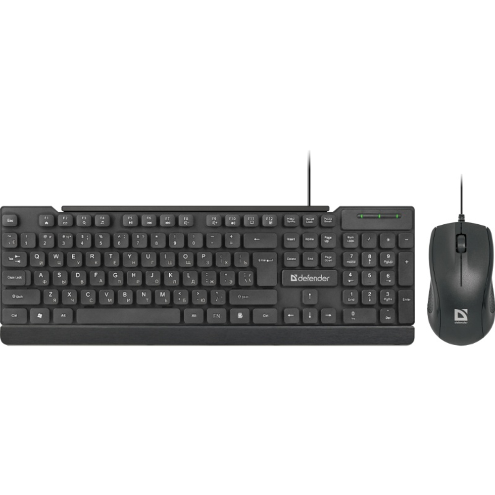 Комплект (клавиатура + мышь) проводной Defender York C-777