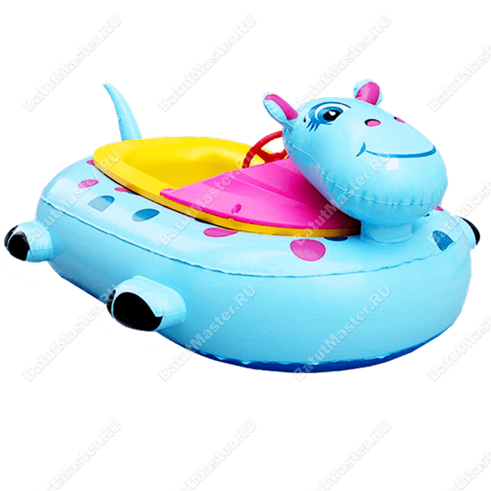 Электрическая бамперная лодка «Голубая коровка» на магнитном ключе