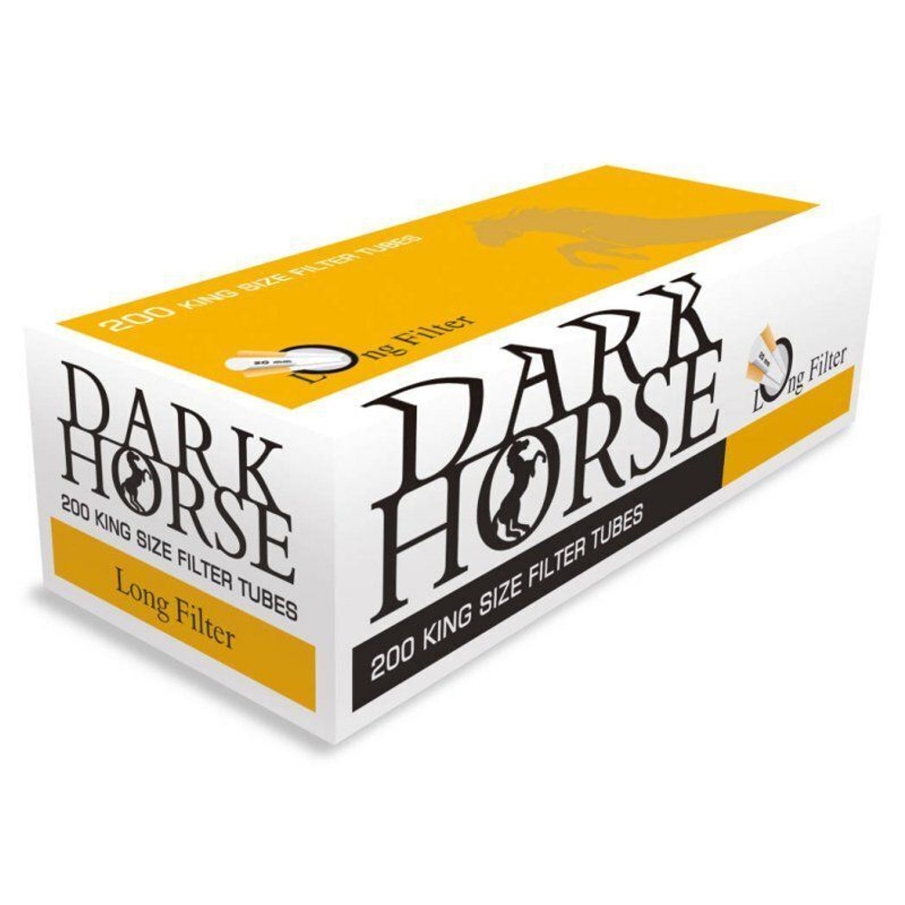 Гильзы для сигарет "Dark Horse" Long 20mm Filter 200шт
