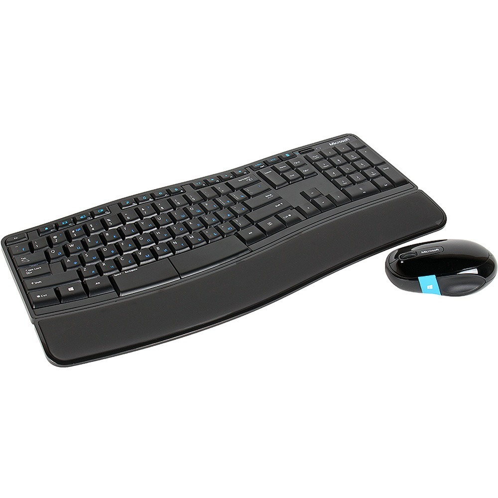 Комплект беспроводной Microsoft Wireless Desktop Sculpt Comfort (L3V-00017)