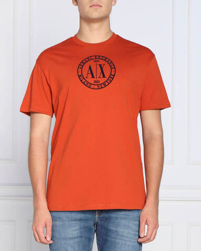 футболка Armani Exchange - оранжевый(6LZTLE ZJGAZ)