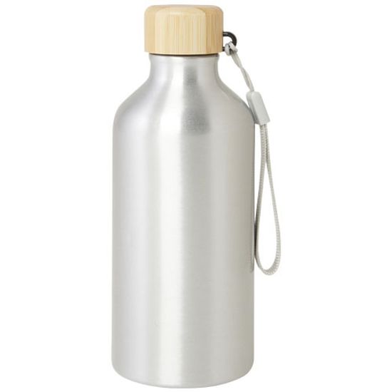 Бутылка для воды Malpeza из переработанного алюминия, сертифицированного по стандарту RCS, объемом 500 мл