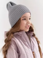 Шапка хлопковая однослойная "Пепел"
