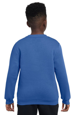 Детская теннисная толстовка Nike Kids Sportswear Club Fleece - comet blue/white