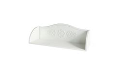 Полка навесная "Ki-Ki" ПЛД 800.1 (белый/белое дерево)