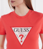 Футболка GUESS - красный(W2BI69 K8FQ1)