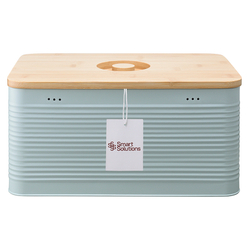 Хлебница 33х21х16см Smart Solutions Irmel голубая