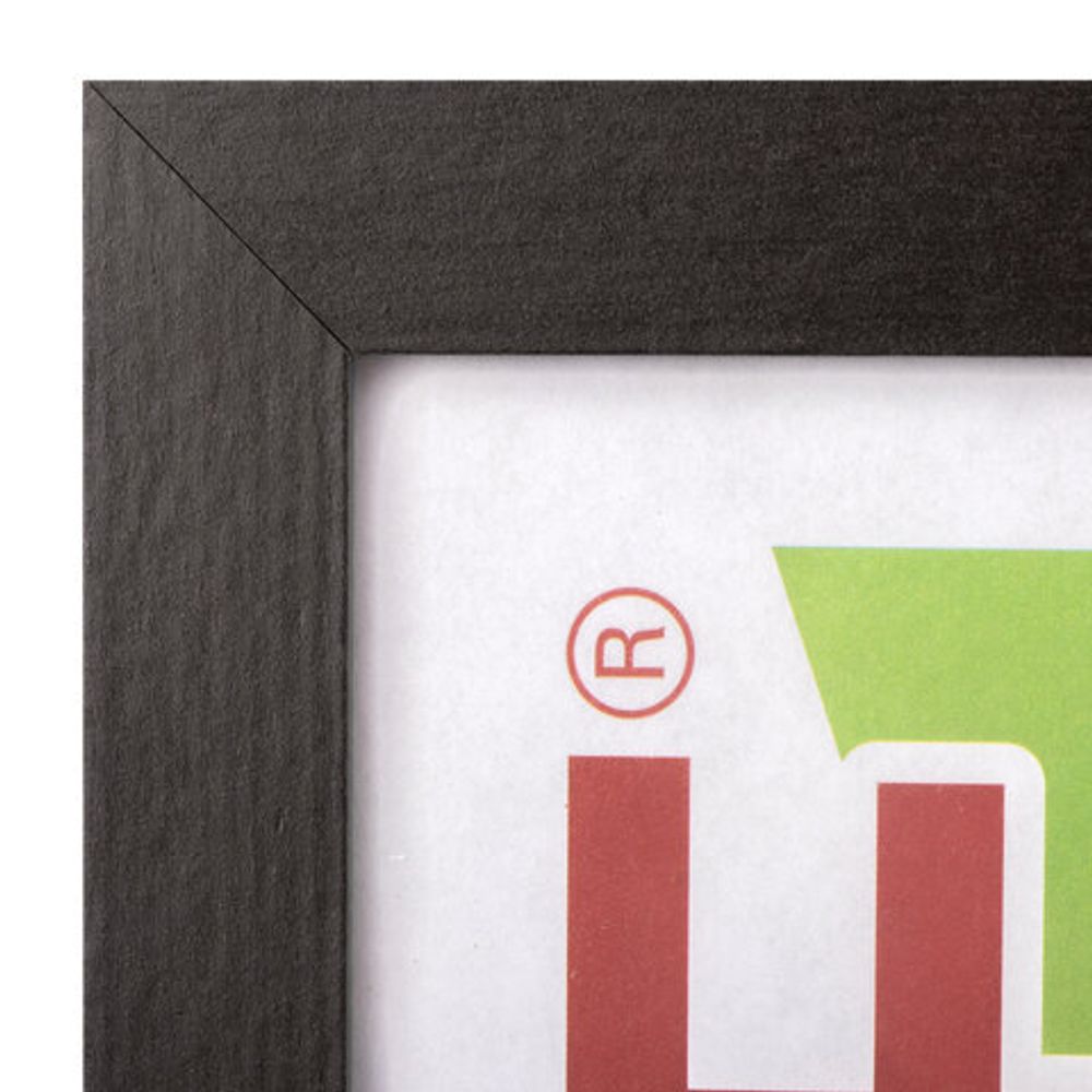 Рамка 30х40 см со стеклом, КОМПЛЕКТ 2 штуки, багет 18 мм МДФ, STAFF "Grand", цвет венге, 391336