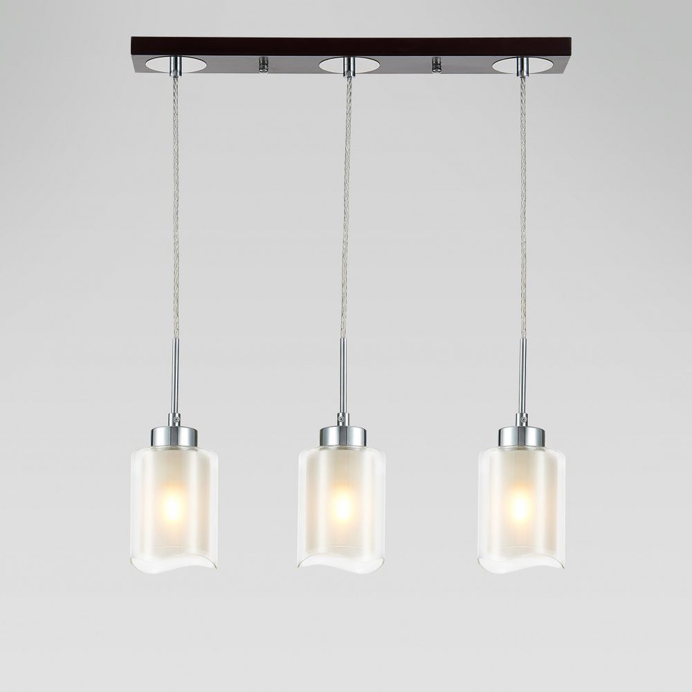 Citilux Фортуна CL156232 Подвесной светильник Венге Хром