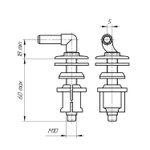 Крепеж для сиденья Версия Белый  NEW