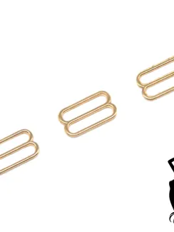 Рамка-регулятор Италия, 15 мм, металл, золото