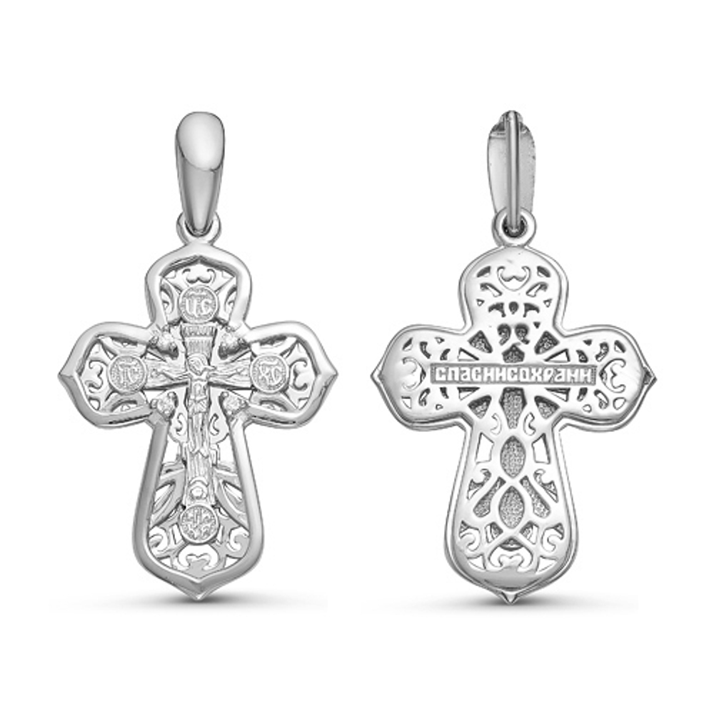 Крест из серебра 925 пробы