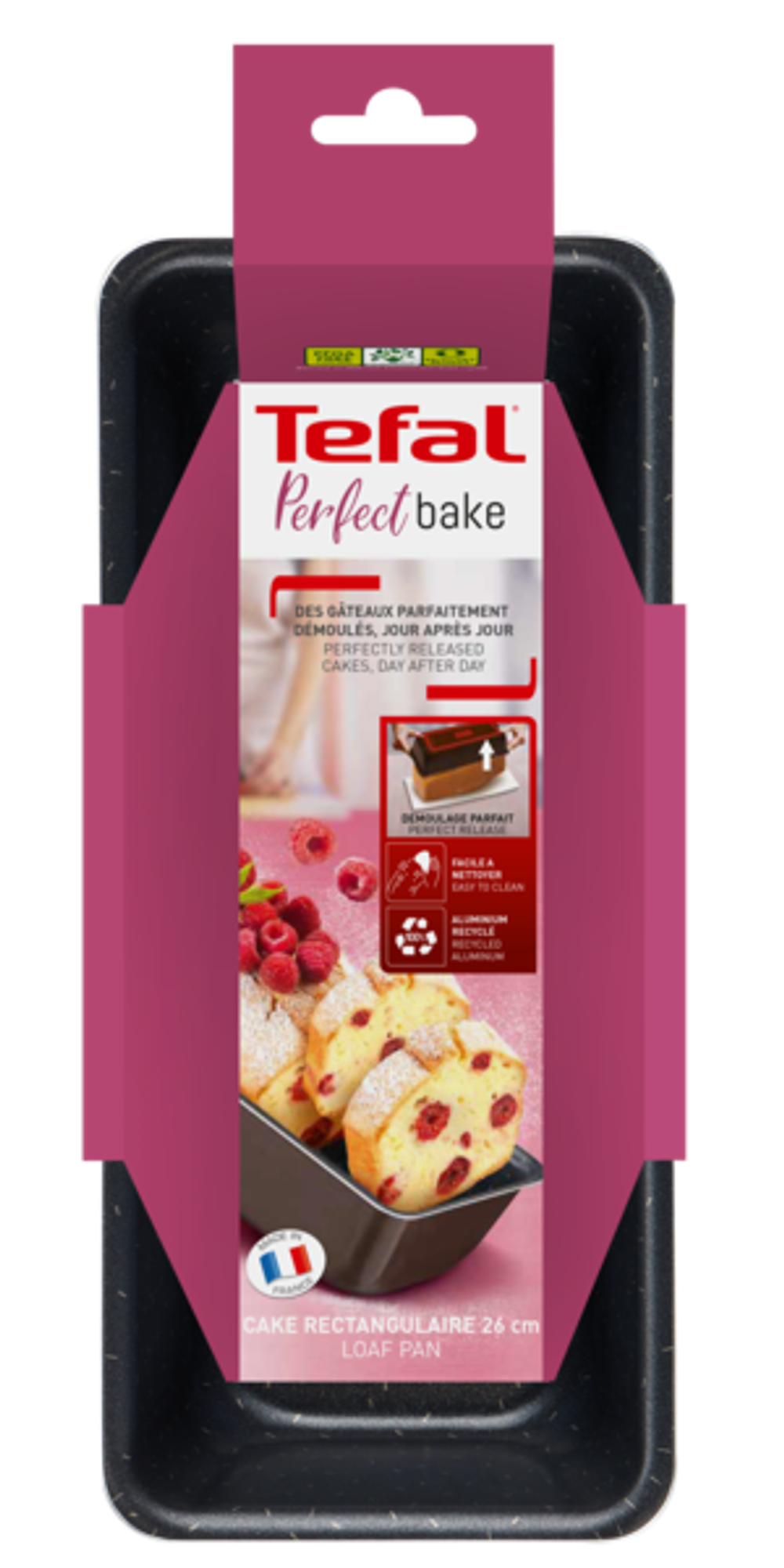 Форма для кексов 26 х 11 см Tefal Perfectbake J5547202